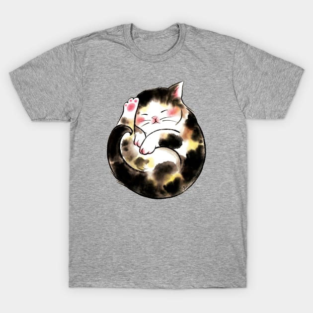 Sweet heart baby cat T-Shirt by juliewu